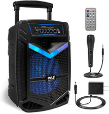 Portable Bluetooth PA Speaker System - 1200W Rechargeable Outdoor Bluetooth Spea
