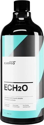 CARPRO ECH2O Waterless Wash, High Gloss Detail Spray, Rinse-Less Wash, 1 Liter