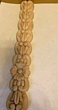 Salvage Resin Molding Decorative Scroll Accent Furniture Molding Applique 15"L
