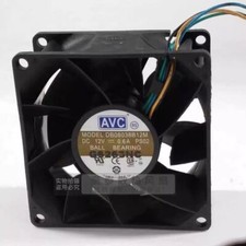 1 Pc. New DB08038B12M PS02 8038 DC12V 0.60A 8CM 4-Wire PWM Cooling Fan