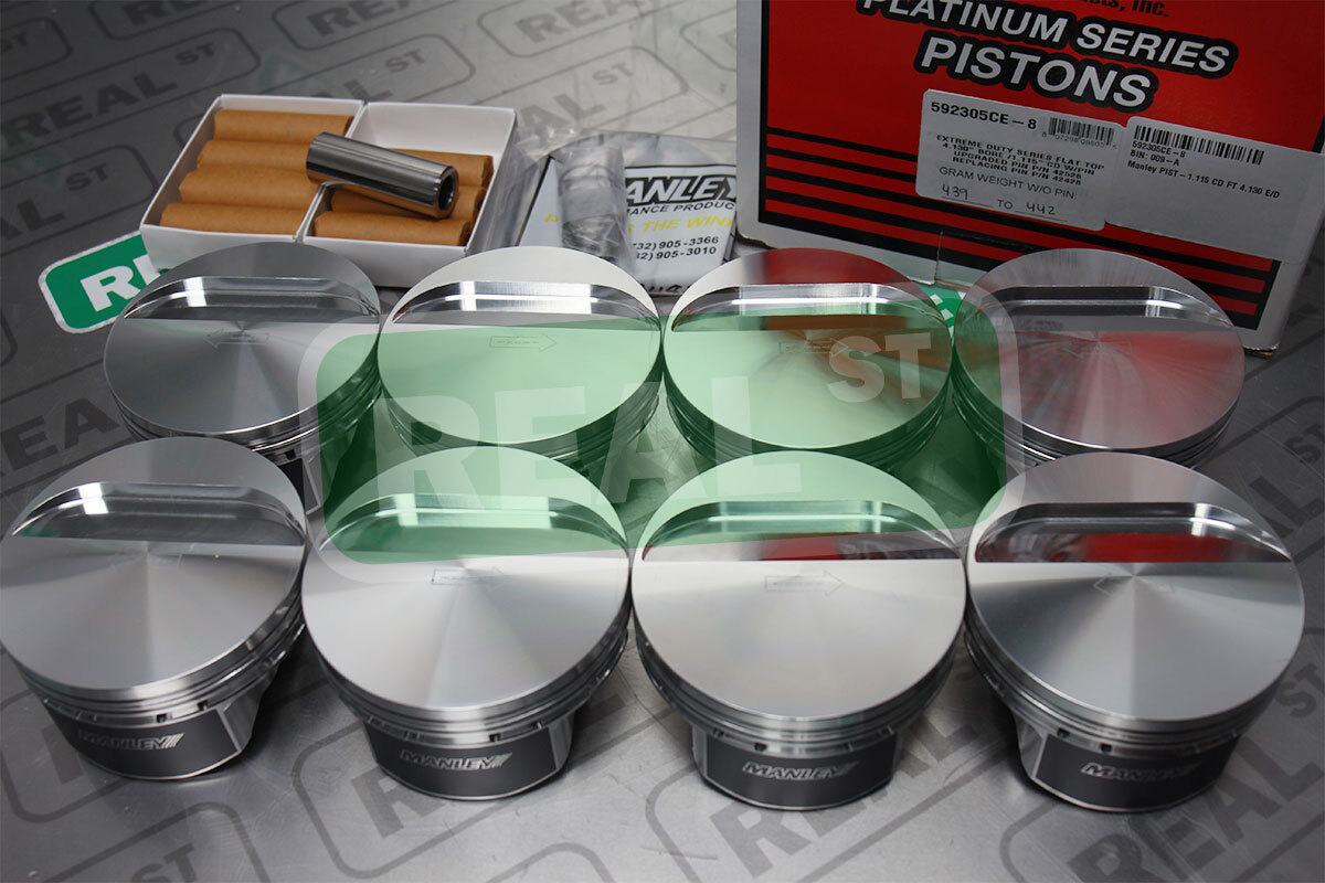 Manley E/D Pistons 4.130" Bore 5 cc 6.125" Rod LS1 LS2 LS3 LS6