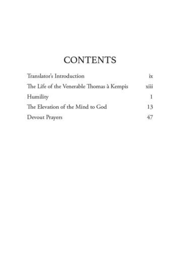 Humility : And the Elevation of the Mind to God by Thomas à Kempis - Imagen 3 de 6