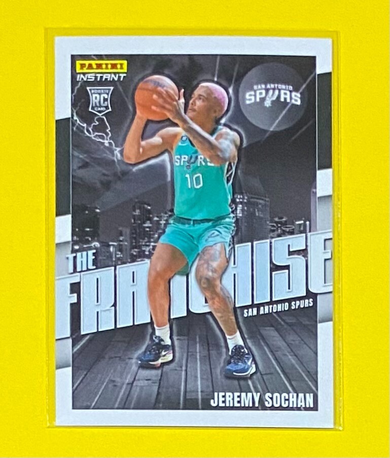 2022-23 Panini Instant Jeremy Sochan THE FRANCHISE 1/1436 SP Spurs