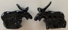 NEW Moose Salt & Pepper Shaker Set Rustic Cabin Decor-Moose Check Hand Painted — photo 3
