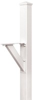 Salsbury Industries 4825wht In-ground Mounted Post Modern Decorative Mailbox, Wh on sale Salsbury Industries 4825wht In-ground Mounted Post Modern Decorative Mailbox, Wh on sale