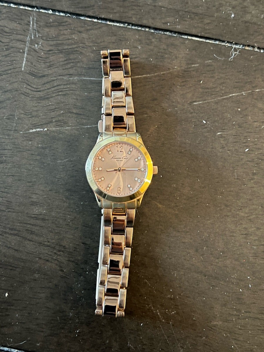 Kenneth Cole Rose Gold-tone Crystals Accent Dial Women display picture 1