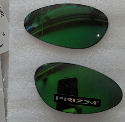 AUTHENTIC OAKLEY PENNY PRIZM JADE IRIDIUM REPLACEMENT CUSTOM CUT OEM LENSES PAIR