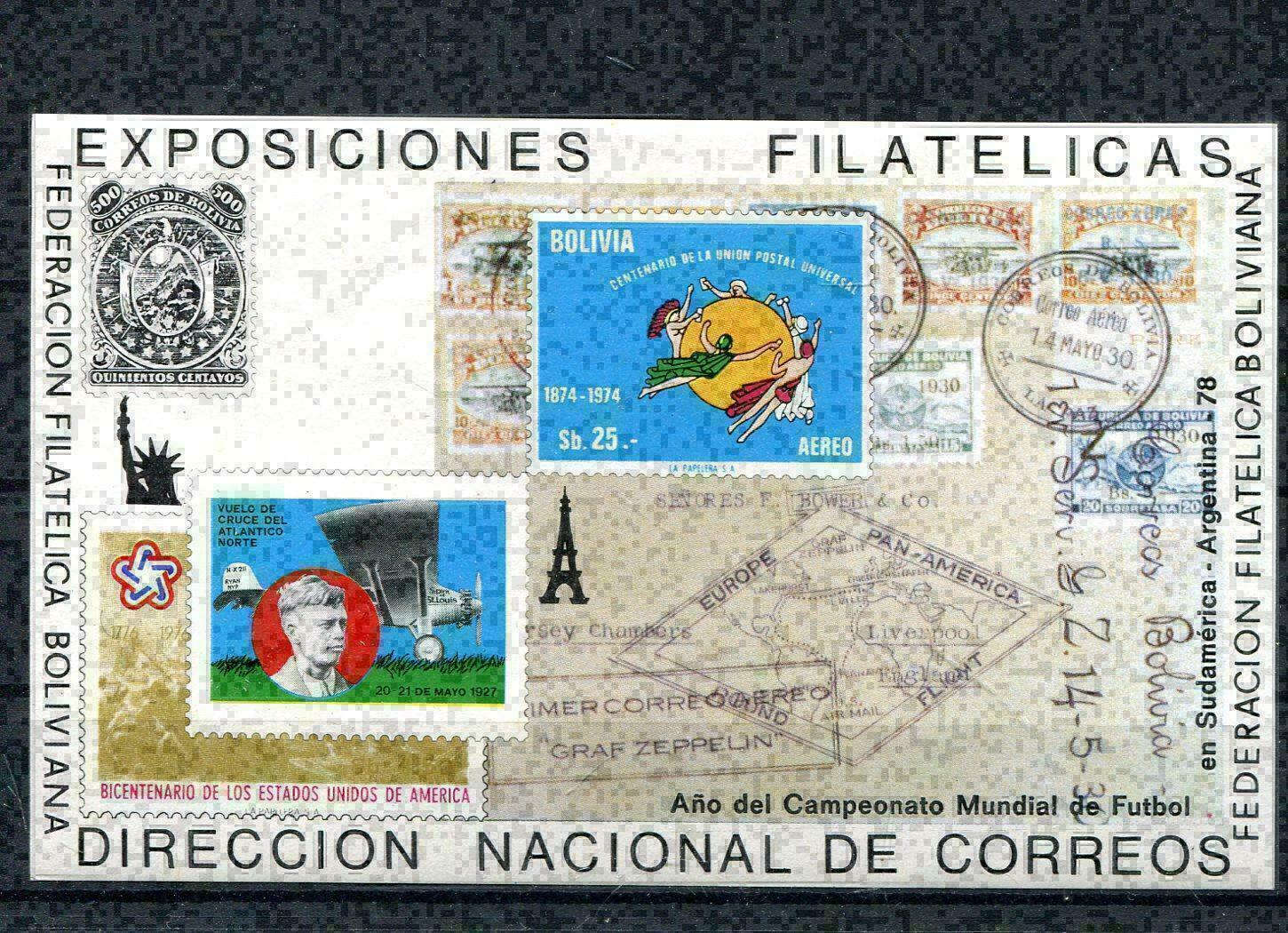 Bolivia Block 81 ** Annual Events, Zeppelin, Lindbergh
