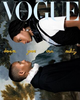 VOGUE ITALIA October 2019 Jaden Smith & Willow Smith by Hugo Comte NEW