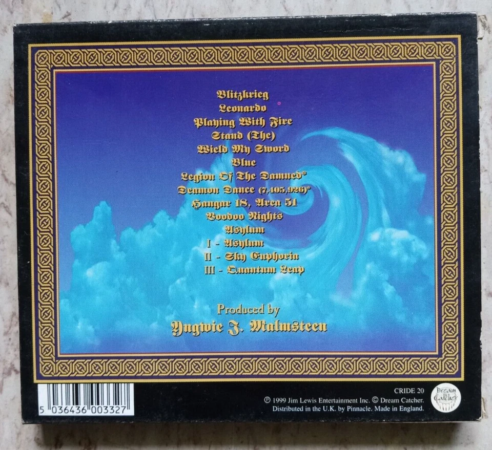 Yngwie Malmsteen's Rising Force Alchemy CD - Imagem 2 de 2