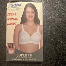 SONA Bra SuperFit Non Padded Full Coverage Skin Color 34C