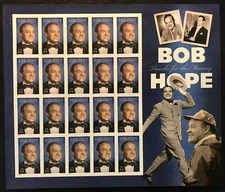 2009 Scott #4406 - 44¢ - BOB HOPE - COMEDIAN - Full Sheet of Twenty(20) - MNH