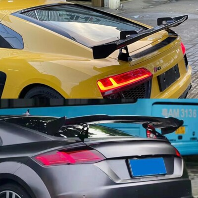#ad Fit Audi TT MK3 TTS TTRS 2015 2023 Real Carbon Fiber Trunk Spoiler Rear GT Wing $439.00