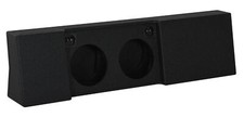 2009-17 Ford F150 Super Crew 2017 F250/350 Super Duty Dual 12" Subwoofer Sub Box