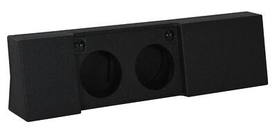 2009-17 Ford F150 Super Crew+2017 F250/350 Super Duty Dual 12'' Subwoofer Sub Box