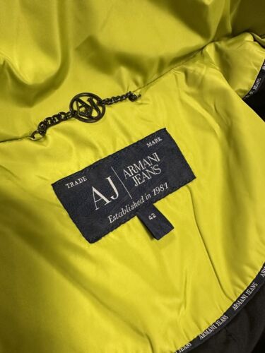 💚💛ARMANI JEANS, DAUNEN ÜBERGANGSJACKE,💚Damen, Gr. 36 WIE NEUE💛💚 - Bild 3 von 7