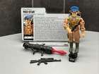 G.I. Joe 1991 Red Star V1 99% Complete Hasbro Vintage Action Figure w/ File Card