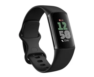 NEW! Fitbit - Frais 6 Fitness avancé & Suivi de la santé - Obsidienne