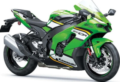 KAWASAKI NINJA ZX-10R 2017-2025 FENDER-FRONT LIME GREEN 35004-0362