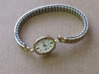 Vintage TIMEX gold tone mechanical WATCH -for repair