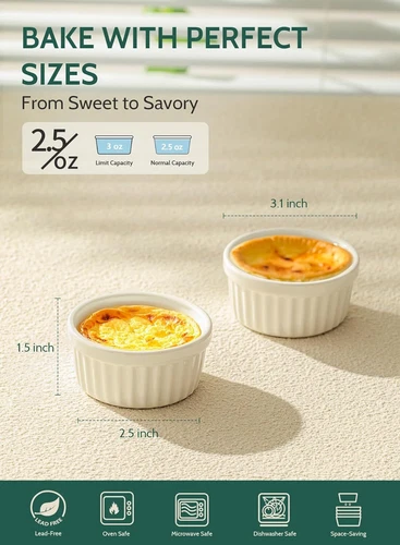 Sweese Souffle Dishes - Thumbnail 2