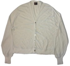 Vintage Arnold Palmer Cardigan Sweater Mens 2X V Neck Union USA Made 70s 80s
