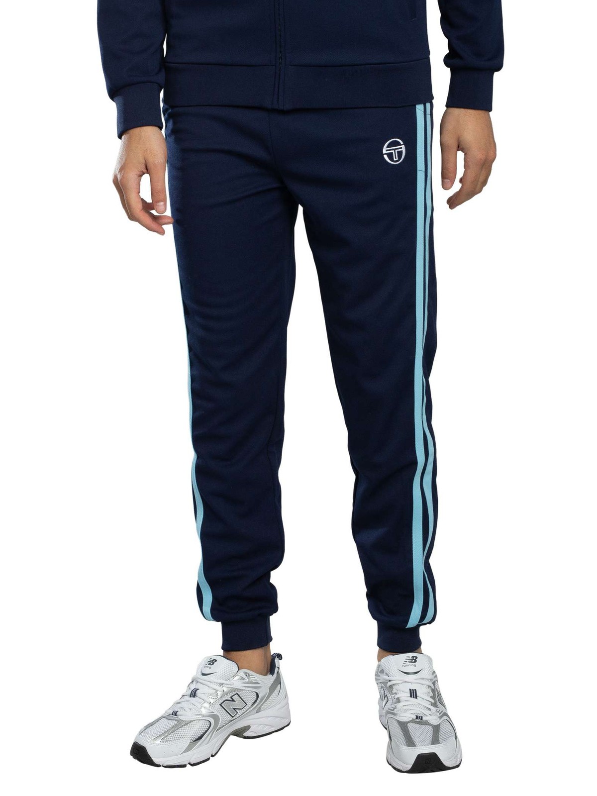 Sergio Tacchini Damarindo Track Joggers, Maritime Blue/Baltic Sea - 4XL