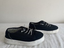 Youth Hey Dude Shoes Size 3 Cody Kids Black Sport Mesh EUC
