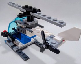 🔥LEGO City 30351 Police Helicopter w/ Minifigure ~ No Box or Instructions