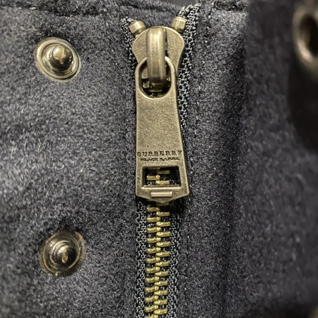 BURBERRY BLACK LABEL Giacca Cappotto Corto Trapuntato L Uomo #ED ZHA