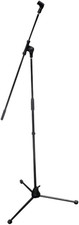 Foldable Tripod Microphone Stand - Universal Mic Mount and Height Adjustable fro