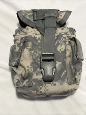 1QT Canteens w/ ACU Pouch - USGI Military Canteen 1 Quart UCP Cover
