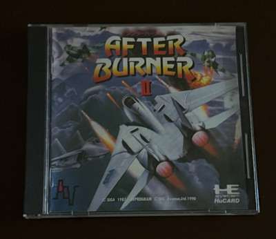 After Burner II (JP PC Engine, 1990) CIB