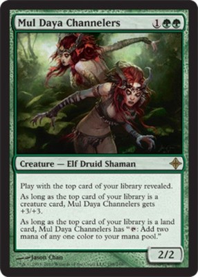 1x Mul Daya Channelers Moderate Play MTG Magic - Kid Icarus -