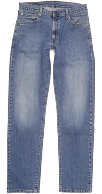 Levi's 521 Herren Jeans Blau Straight Regular Stretch W33 L32 (97474)