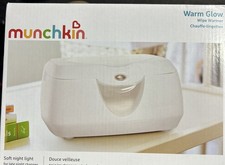 Munchkin Warm Glow Wipe Warmer White w/Soft Night Light