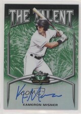2019 Leaf Valiant The Talent Green Prismatic 23/99 Kameron Misner Auto 2a9