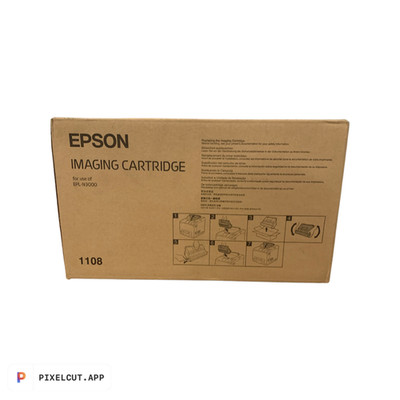 Epson C13S051108 Black Cartridge 17000 Pages For EPL-N3000 Original