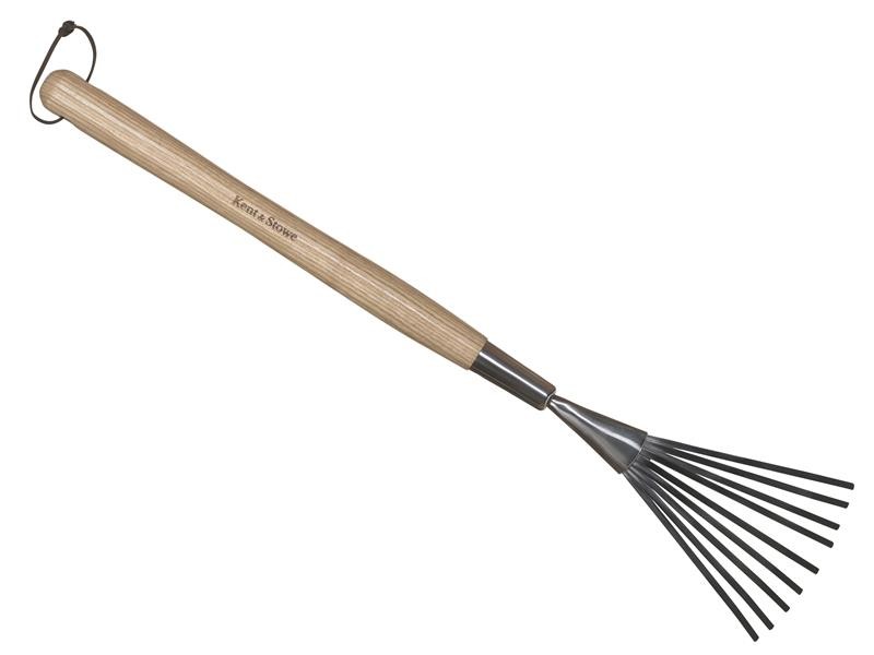 Kent & Stowe Unisex Beige Stainless Steel Hand Border Rake In - Image 4