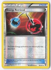 Energy Retrieval Reverse Holofoil Uncommon Plasma Blast 80/101 LP