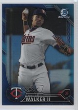 2016 Bowman Chrome Prospects Blue Refractor 30/150 Adam Walker Brett II j2c