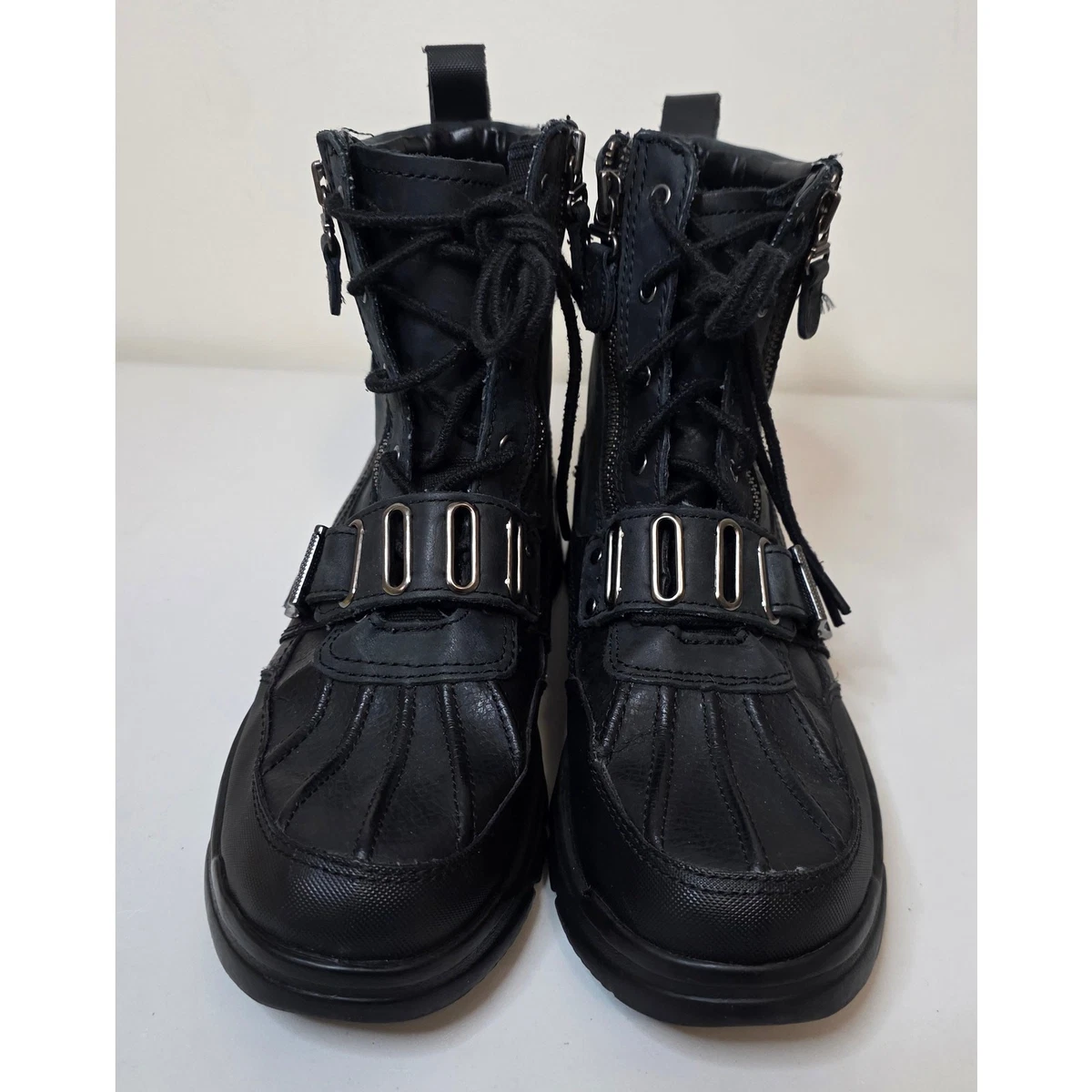 Polo Ralph Lauren Andres III Black Buckle Duck Boots Men\'s Size 7 Polo Duck Boots In Men main image 2