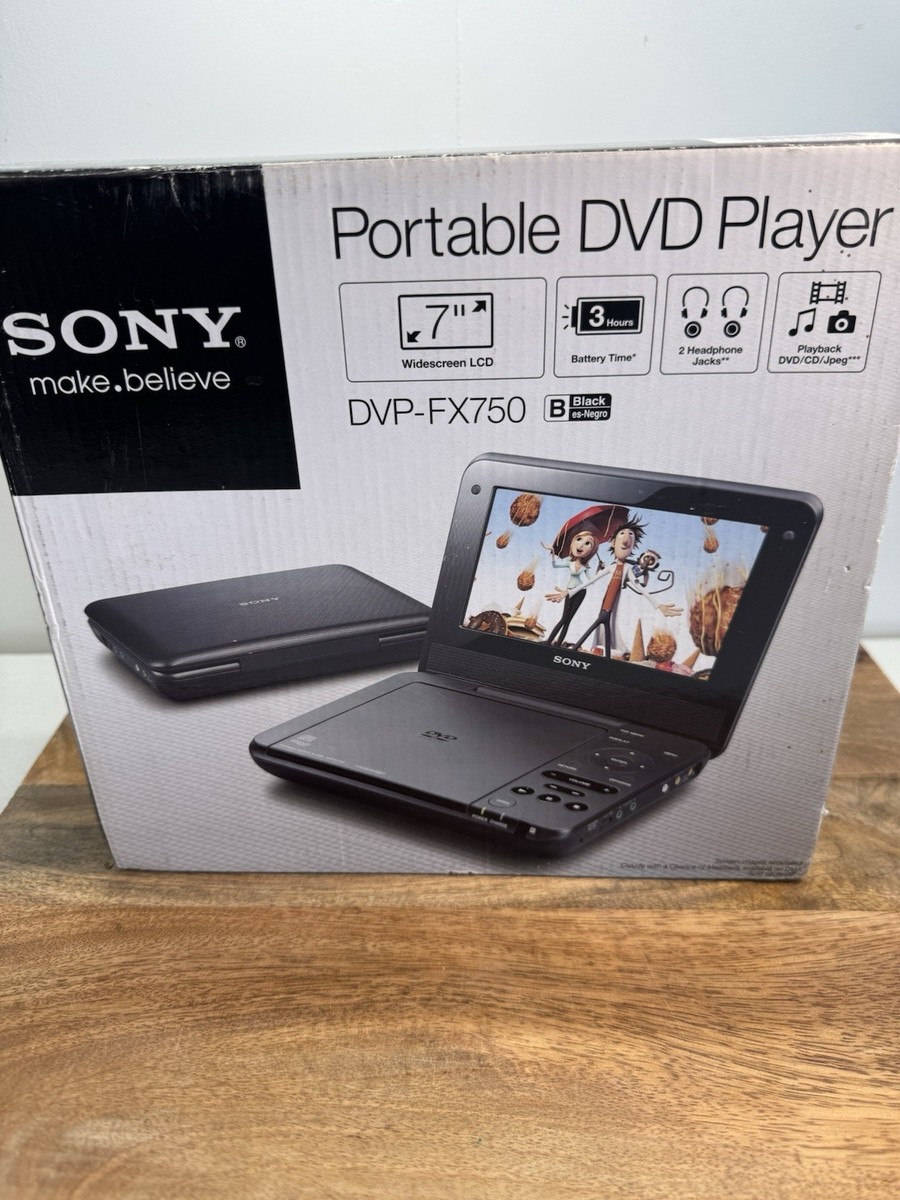 SONY ポータブルDVDプレーヤー DVP-FX750 Amazon.com: Sony DVP-FX750/L 7-Inch Portable DVD Player
