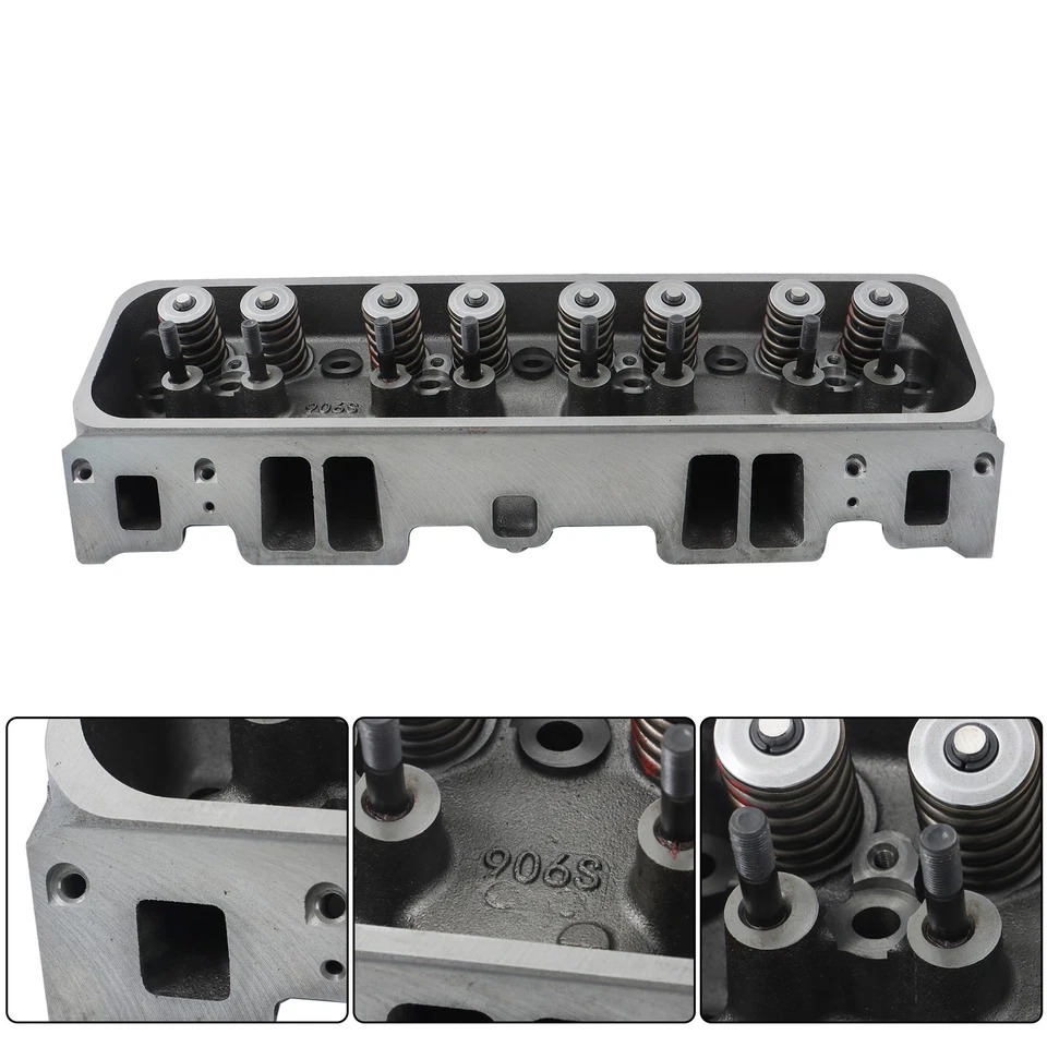 New For Chevrolet Cadillac GMC 96-02 5.7L OHV VORTEC Complete Cylinder Head Foto 2 de 4