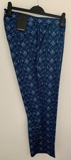 J LINDEBERG GOLF MEN’S NAVY CELL ELLIOTT MICRO STRETCH GOLF TROUSERS SIZE 34