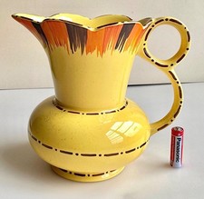 Lingard Webster & Co Art Deco Jug Pitcher c 1930s