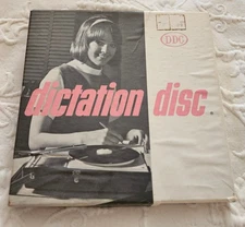 Dictation Disc Company DDC Shorthand Speed Development 45 RPM Records Set  of  4