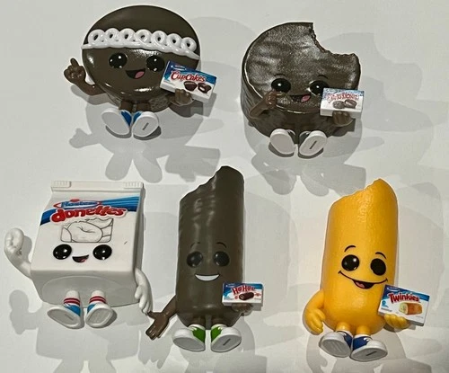 Funko Pop! Lot Of 5 OOB Vinyl Figures HOSTESS Twinkie donettes cupcake ding dong
