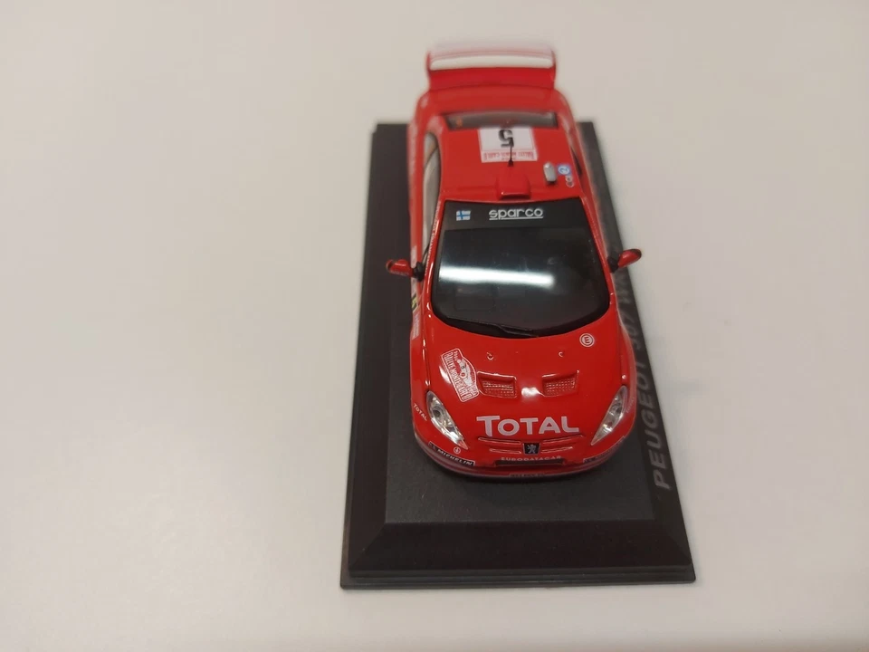 Rally WRC Peugeot 307 WRC Marcus Gronholm rallye de Monte-Carlo 2004 1:43 con Bo - Immagine 3 di 4