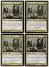 Souls of the Faultless x4 4x 2006 Guildpact PLAYSET Unc  Creature MTG NM AZ1